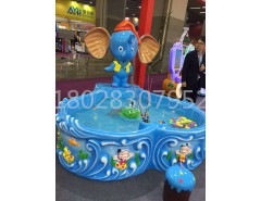 小象造型魚池   釣魚機(jī)