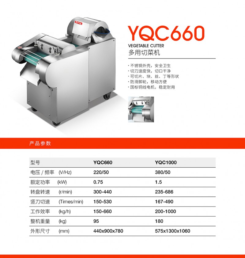 詳情-多用切菜機YQC660